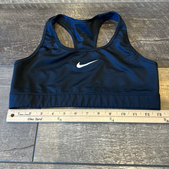 Bundle of 2 Nike Dri-FIT Swoosh Medium Support Sports Bra Black Size M - Picture 6 of 7